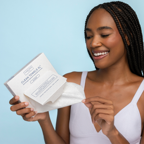 Clean Towels XL™ Travel (10ct)- Clean Skin Club